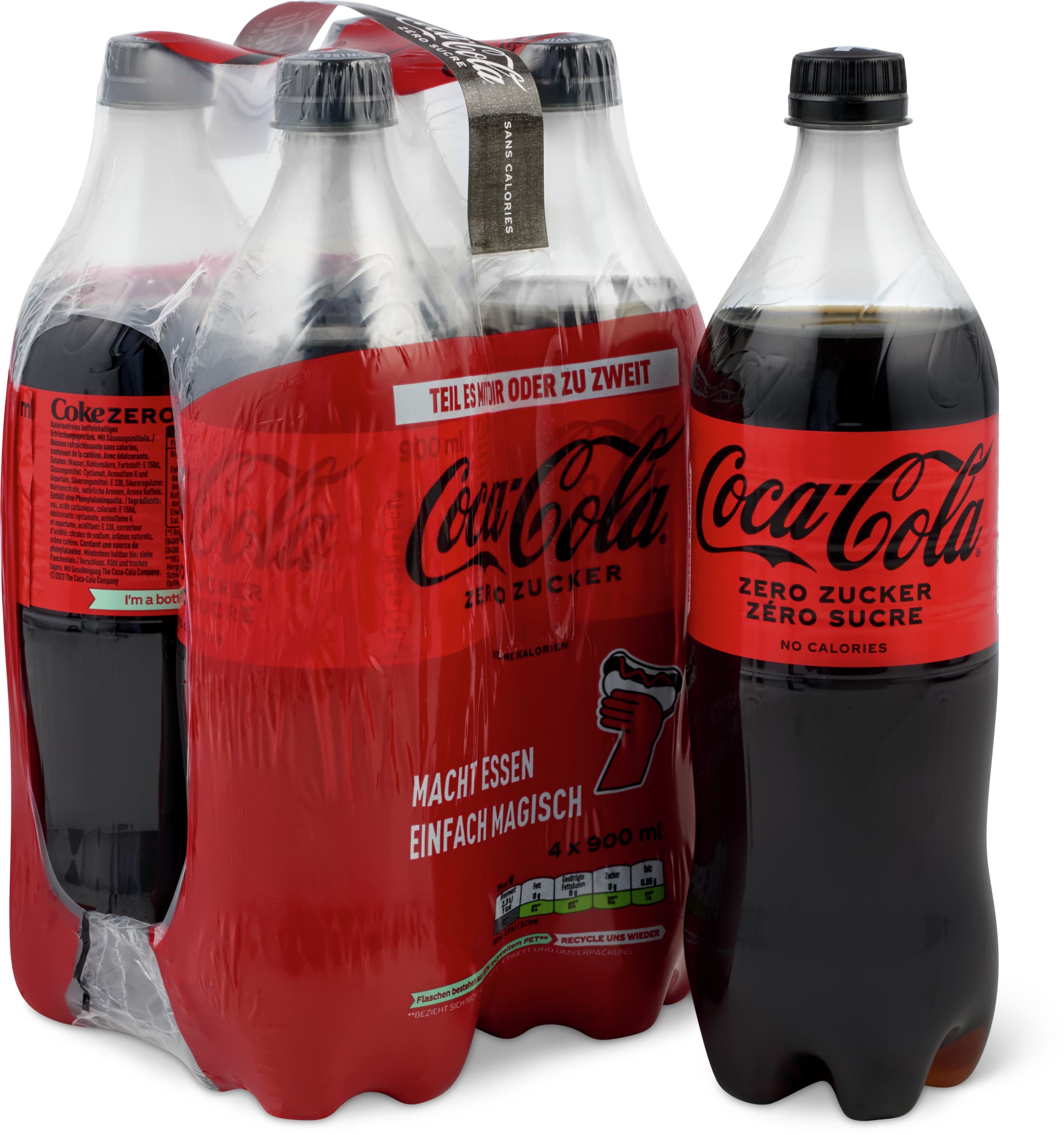 Coca Cola Zero 4x90cl